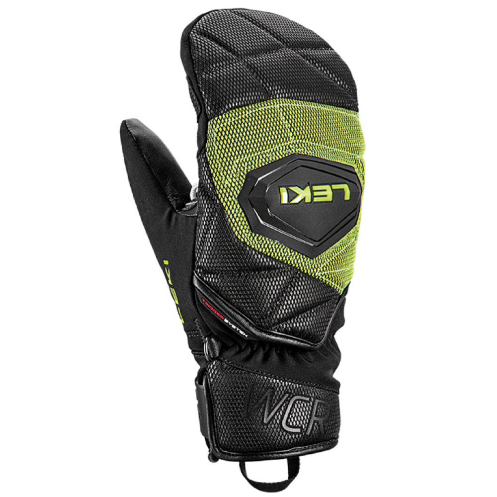 LEKI - WCR COACH 3D JR MITT LEMON